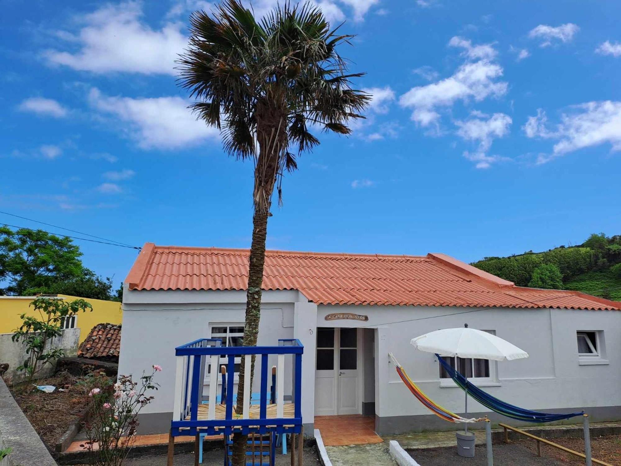 Villa A Casa Dos Avos Lajes das Flores Exterior foto